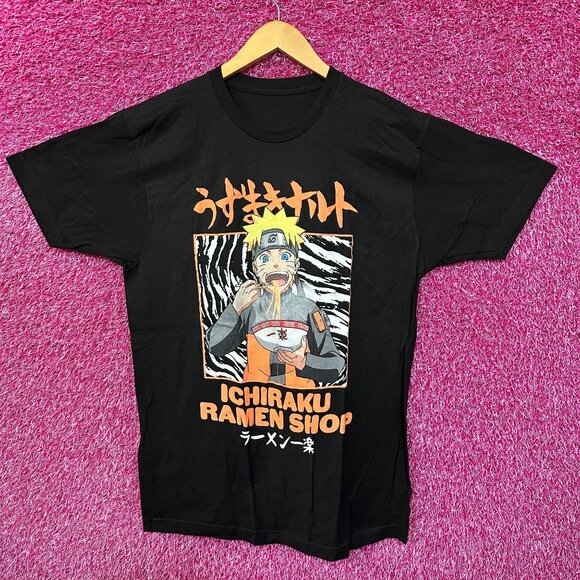 Naruto Ichiraku Ramen Shop Naruto Shippuden Anime Tee L - Picture 1 of 4